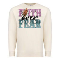 Sandshell faith over fear Premium Sweatshirt - NancyCooperArtShop