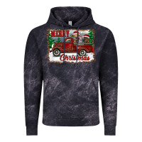 Cloud Black christmas truck with cows Vintage Hoodie - RanaPortraitStore