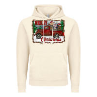 Vintage Artic christmas truck with cows Vintage Hoodie - RanaPortraitStore