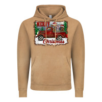 Vintage Camel christmas truck with cows Vintage Hoodie - RanaPortraitStore