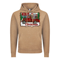 Vintage Coffee christmas truck with cows Vintage Hoodie - RanaPortraitStore