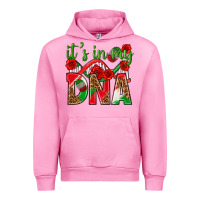 Fuchsia Pink It's In My Dna Mexico Urban Hoodie - texasbilliewilder
