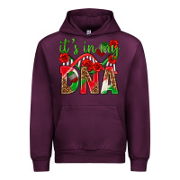 Mauve Wine It's In My Dna Mexico Urban Hoodie - texasbilliewilder