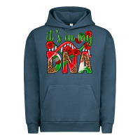 Pigment Midnight Navy It's In My Dna Mexico Urban Hoodie - texasbilliewilder