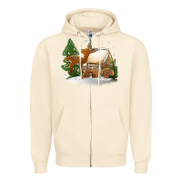 Sandshell Christmas cookies Zipper Hoodie - Jasminsmagicworld