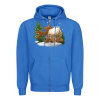 True Royal Christmas cookies Zipper Hoodie - Jasminsmagicworld