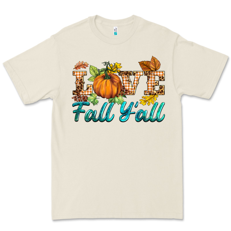 Love Fall Y'all Premium Tee by BarkalooDesign | Teevron