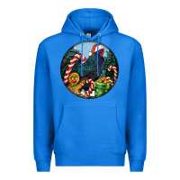 True Royal jersey giant rooster christmas Premium Hoodie - LillyAllenDesigns