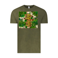Vintage Olive St. Patrick's Day lucky tumbler Vintage Tee - Neo Western
