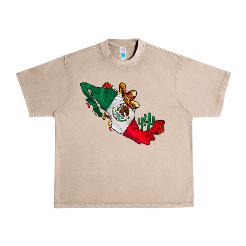Mexico Urban Heavy Tee by CowhideDigitalArt | Teevron