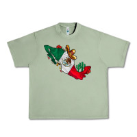 Oil Green mexico Urban Heavy Tee - CowhideDigitalArt