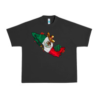 Pigment Black mexico Urban Heavy Tee - CowhideDigitalArt
