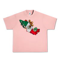 Salmon mexico Urban Heavy Tee - CowhideDigitalArt