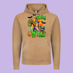 Witchy And Wild Vintage Hoodie Designed By Zillion Design Studio