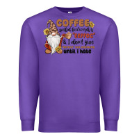 Purple coffee spelled backwards is eeffoc & i don't give Premium Sweatshirt - MaliasSmallBusiness