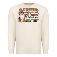 Sandshell coffee spelled backwards is eeffoc & i don't give Premium Sweatshirt - MaliasSmallBusiness