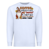 White coffee spelled backwards is eeffoc & i don't give Premium Sweatshirt - MaliasSmallBusiness