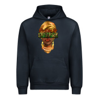 Navy do it for the culture Urban Hoodie - NancyCooperArtShop