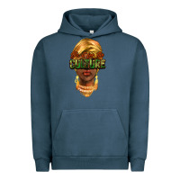 Pigment Midnight Navy do it for the culture Urban Hoodie - NancyCooperArtShop