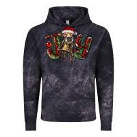Cloud Black christmas joy with heifer Vintage Hoodie - RanaPortraitStore