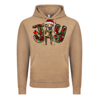 Vintage Coffee christmas joy with heifer Vintage Hoodie - RanaPortraitStore