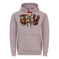 Vintage Zinc christmas joy with heifer Vintage Hoodie - RanaPortraitStore