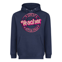 Navy come on teacher let's go teach Heavyweight Hoodie - MaliasSmallBusiness