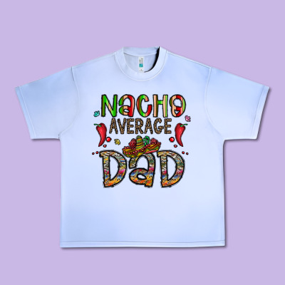 Nacho Average Dad Urban Heavy Tee Designed By Cowhidedigitalart