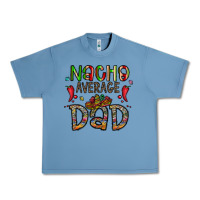 Pebble Blue nacho average dad Urban Heavy Tee - CowhideDigitalArt