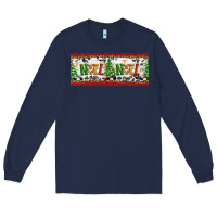 Navy Noel Long Sleeve Tee - Artiststas