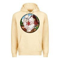 Pina Colada silkie chicken christmas Premium Hoodie - LillyAllenDesigns