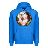 True Royal silkie chicken christmas Premium Hoodie - LillyAllenDesigns