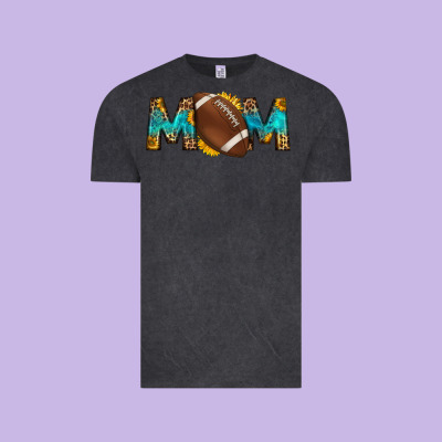 Western Mom American Football Vintage Tee Designed By Hra Design Shop