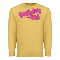 Antique Gold birthday girl Premium Sweatshirt - MaliasSmallBusiness