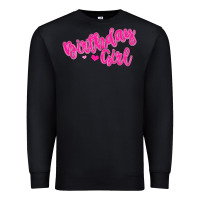 Black birthday girl Premium Sweatshirt - MaliasSmallBusiness