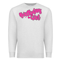 Oatmeal Heather birthday girl Premium Sweatshirt - MaliasSmallBusiness
