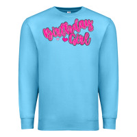 Ocean Blue birthday girl Premium Sweatshirt - MaliasSmallBusiness
