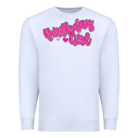 White birthday girl Premium Sweatshirt - MaliasSmallBusiness