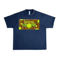 Navy tennis mom license plate Urban Heavy Tee - BarkalooDesign