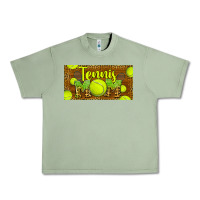 Oil Green tennis mom license plate Urban Heavy Tee - BarkalooDesign