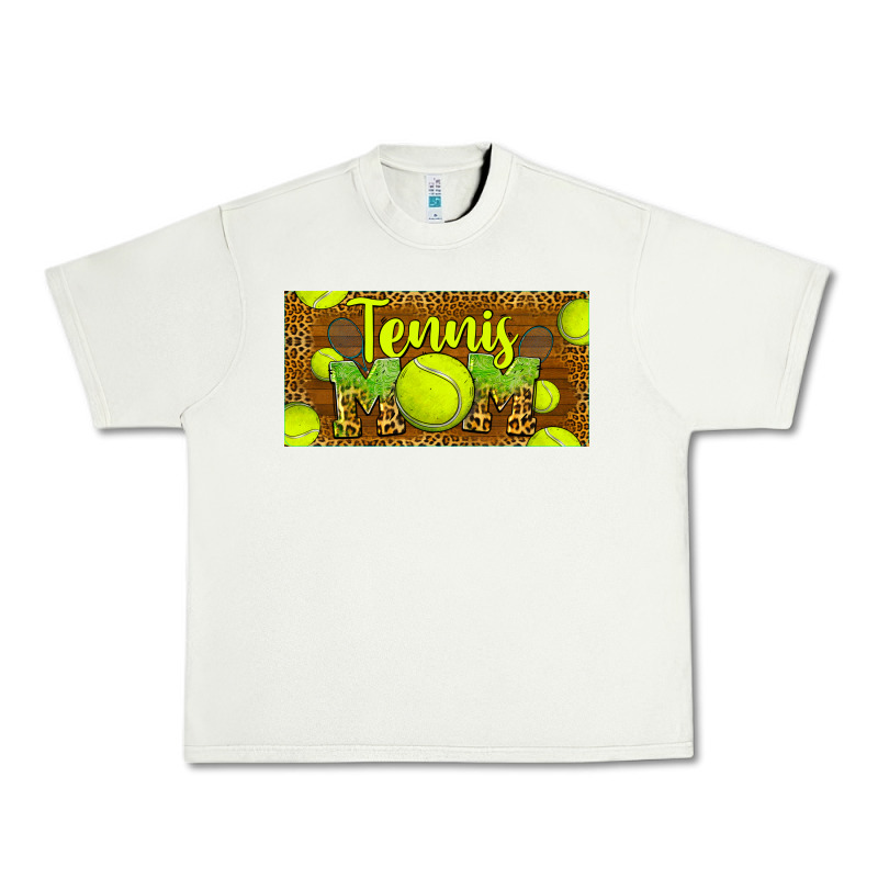 Tennis Mom License Plate Urban Heavy Tee by BarkalooDesign | Teevron