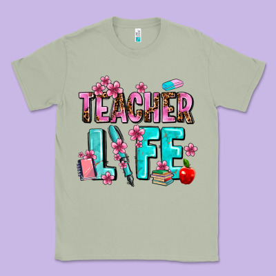 Teacher Life Classic Tee Designed By Adodesignshop
