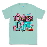 Seafoam teacher life Classic Tee - AdoDesignShop