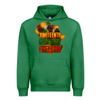 Emerald juneteenth celebrate freedom Urban Hoodie - NancyCooperArtShop