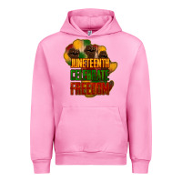 Fuchsia Pink juneteenth celebrate freedom Urban Hoodie - NancyCooperArtShop