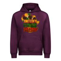 Mauve Wine juneteenth celebrate freedom Urban Hoodie - NancyCooperArtShop