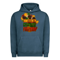 Pigment Midnight Navy juneteenth celebrate freedom Urban Hoodie - NancyCooperArtShop