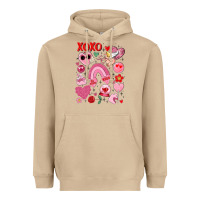 Mushroom cute valentines day Heavyweight Hoodie - MaliasSmallBusiness