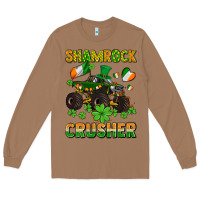 Shamrocks Crusher Monster Truck With Shamrocks Long Sleeve Tee | Teevron