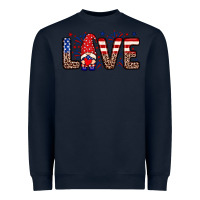 Navy Love gnome Heavyweight Sweatshirt - Neo Western